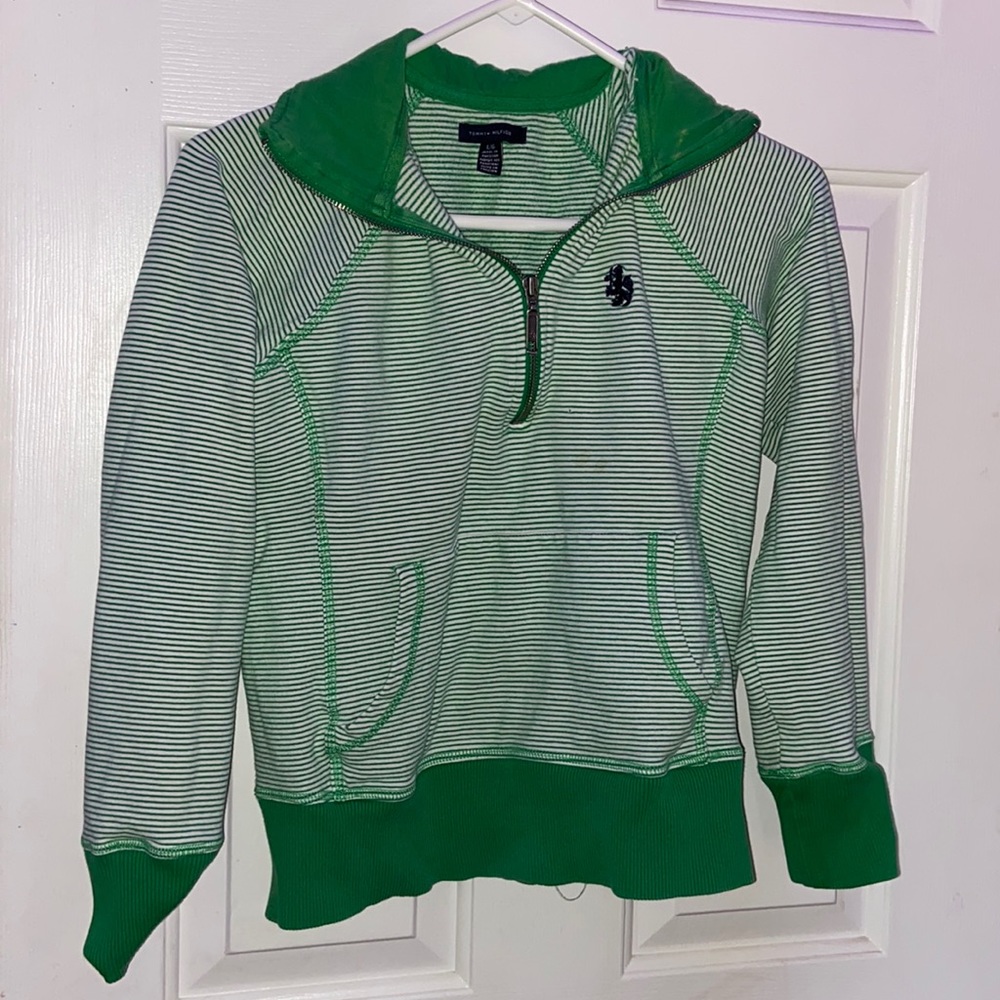 5/$25😊 tommy hilfiger quarter zip